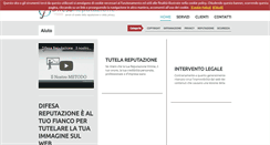 Desktop Screenshot of difesareputazione.it